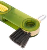 Щетка для чистки бутылок 3в1 Brush AND569 3 в 1 универсальный ершик для мытья стаканов и посуды 14х3.5 см кухонная U-образная щетка-ершик 3 в 1