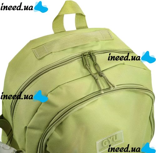Школьный набор сумок Fashion SG5017 4 в 1 для девочек, подростковый комплект в школу, рюкзак на 16 л сумка шоппер пенал, ранец со значком Зеленый