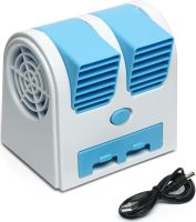 Мини кондиционер с увлажнителем Mini Fan HB-0199 настольный портативный вентилятор, увлажнитель охладитель воздуха для дома и офиса 2.5W USB HB-168