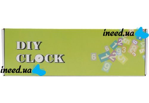 Настенные 3D часы Diy Clock XZ127 Black Сделай сам 70-150 см большие бесшумные самоклеящиеся 3Д часы объёмные цифры на стену для дома, офиса Черные