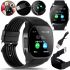Наручные Смарт часы Smart Watch T8 Black c камерой, диктофоном и фитнес трекером, аккумуляторные умные Bluetooth часы с пульсометром Черные