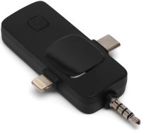 Петличный двойной микрофон Wireless Microphone K15 петличка с прищепкой на одежду 2 микрофона Type-C Lightning с шумоподавлением для блогера K-15