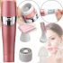Women's Wireless Trimmer Epilator for Body and Face Refreshing Skin Hair Cleansing QL-607 3 in 1, Epilator Shaver for Legs and Eyebrows on Batteries