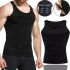 Slimming T-shirt for Men Slim'n Lift men Shapewear Men's Underwear Black, Men's Shapewear Slim & Lift fo Men Black