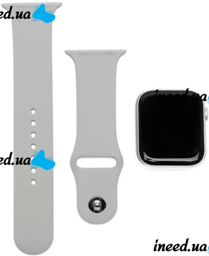 Наручные Смарт часы Smart Watch T500 спортивные с микрофоном, тонометром IP67 Aluminium 44mm умные часы с функциями фитнеса и здоровья Белые