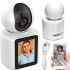 Бездротова відеоняня Video Smart Camera C31 поворотна Wi-Fi IP-камера відеоспостереження з екраном для двостороннього зв'язку і динаміком Im Cam