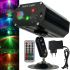 Лазерний проектор для приміщення Laser Mini Party Light EMS 083 світлодіодний стробоскоп 48 LED візерунків RGB прожектор, диско лазер з пультом ДУ 9W