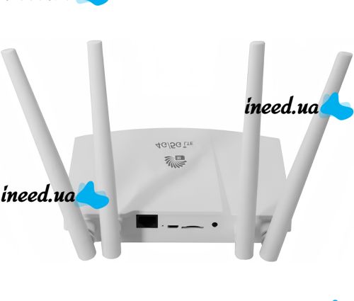 Беспроводной LTE маршрутизатор Dual Function B828 4G/5G 300 Мбит/с со слотом для SIM карты, аккумуляторный Wi-Fi роутер до 300Mb/s 4 внешние антенны