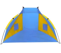 Rakushka Send Tent WM-0T103 Blue 210×120×105 cm Automatic Beach Two-Person Tent with Frame for Camping