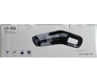 Беспроводной автомобильный пылесос Vacuum Cleaner LT-113 120W аккумуляторный ручной автопылесос с насадками для сухой уборки авто 2000mAh USB