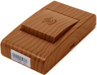 Дверной звонок Luckarm A601 от розетки 220V Brown беспроводная кнопка передатчик сигнала и приемник от сети на 32 мелодии для входной двери до 150 м