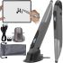 Беспроводная оптическая мышь Pocket Wireless Pen Mouse Fairy сенсорная перезаряжаемая ручка пульт для рисования 1000 DPI с адаптером Micro USB Type-C Серая