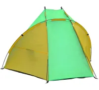 Rakushka Send Tent WM-0T103 Green 210×120×105 cm Automatic Beach Tent with Frame for Camping