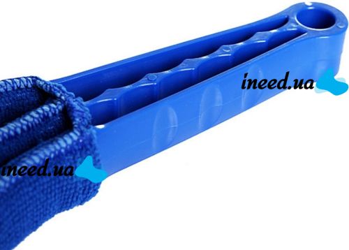 Щетка для оконных жалюзи Window Blind Cleaner Duster Brush тройная щетка для уборки и очистки и радиаторов от пыли с насадками из микрофибры