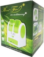 Мини кондиционер с увлажнителем Mini Fan HB-0199 настольный портативный вентилятор, увлажнитель охладитель воздуха для дома и офиса 2.5W USB HB-168