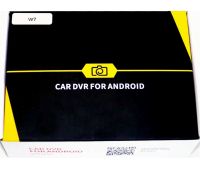 Автомобильный видеорегистратор Rias DVR W7 1080p 32Гб на лобовое стекло, авторегистратор с ночной съемкой, подключение к магнитоле USB Android