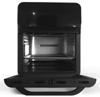 Мультипечь Аэрогриль с обдувом Silver Crest FD-1015B 3000W 15л электронная аэрогриль для приготовления еды без масла 10 программ настольная фритюрница от сети