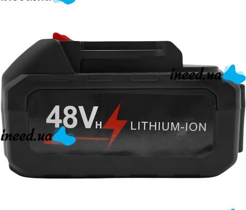 Універсальний додатковий акумулятор 48vh 1.5 Ah Li-ion Black для електричних інструментів 48В змінна акумуляторна батарея для пилки і мийки