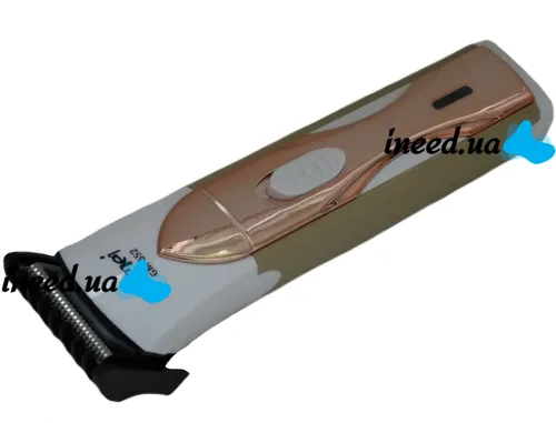 Аккумуляторная машинка для стрижки Gemei GM-652 3W беспроводной мужской триммер для окантовки бороды и усов