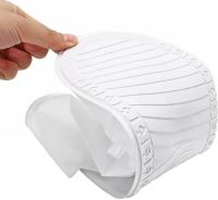 Многоразовые бахилы для обуви Adult Shoe Cover водонепроницаемые защитные чехлы дождевики на молнии с протектором от дождя и грязи Прозрачные