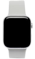Наручные Смарт часы Smart Watch T500 спортивные с микрофоном, тонометром IP67 Aluminium 44mm умные часы с функциями фитнеса и здоровья Белые