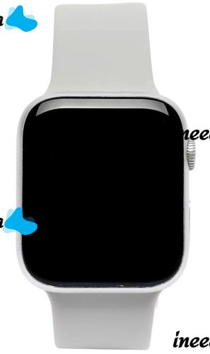 Наручные Смарт часы Smart Watch T500 спортивные с микрофоном, тонометром IP67 Aluminium 44mm умные часы с функциями фитнеса и здоровья Белые