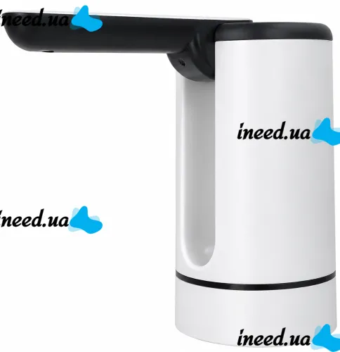 Аккумуляторная складная помпа Water Pump XL-1407 электрический дозатор для питьевой воды на бутыль кулера 4W автоматическая раскладная электропомпа