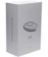 Laser photoepilator Intense Pulse Light White IPL109 36 W home epilator with display, facial and body hair removal machine 600000 flashes