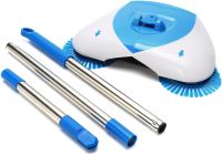 Mechanical Mop Broom Hurricane Spin Broom M24 Universal Brush with Telescopic Handle 110 cm for Dry Floor Cleaning with vacuum cleaner Effect