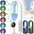 Bladeless Fan Air Multiplier GB-4706 Cordless Humidifier, Air Conditioner with RGB LED Light, Display and Timer USB 10042