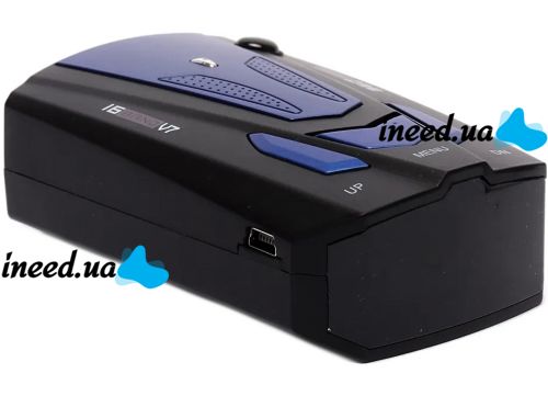Автомобильный лазерный антирадар Radar Detectors T9-V7 детектор радиолокатора, радар обнаружитель измерения скорости с LED дисплеем на 360° V7