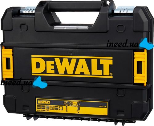 Сетевой перфоратор DeWALT D25143K 900W 3.2 Дж SDS-Plus патрон с регулировкой оборотов 3 режима сверления, электроперфоратор Деволт 900Вт в кейсе