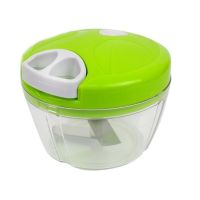 Manual Multifunctional Mini Chopper Easy Spin Cutter New, Mechanical Kitchen Chopper for Chopping Food, Vegetables, Fruits and Garlic