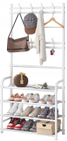 Floor clothes rack New simple floor clothes rack 60x29, 5x151 cm Universal metal mobile rack White