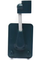 Настенный держатель для душевой лейки Shower Holder AND-129 универсальное вращающиеся крепление с 2 крючками для ручного душа на присоске в ванную