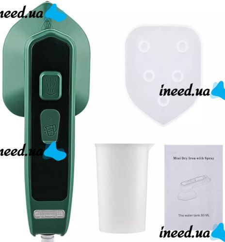 Mini Dry Iron with Spray FZ-688 80ml 2-in-1 Steam Steamer for dry and wet ironing, handheld vertical steamer, travel iron