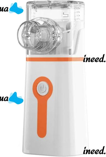 Ручной небулайзер Mesh Nebulizer M-202 портативный ультразвуковой ингалятор, бесшумный мини распылитель для ингаляций дома на батарейках M202