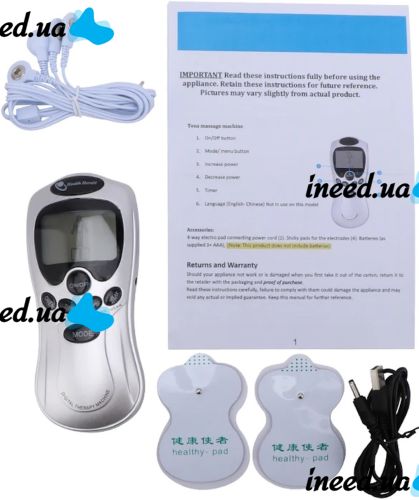Биоимпульсный эхо массажер Echo Massager ST-688 для шеи и спины, электронный импульсный миостимулятор, эхо-массажер для расслабления мышц всего тела