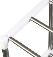 Полка стеллаж для микроволновки Multifunctional storage rack NJ-452 настольный кухонный органайзер для микроволновой СВЧ-печи, полка-органайзер