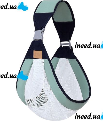 Carrying Backpack for Newborns Baby Sling AND182 Breathable Sling Carrier for Baby, ergo Backpack up to 20 kg, Baby Kangaroo on One Shoulder
