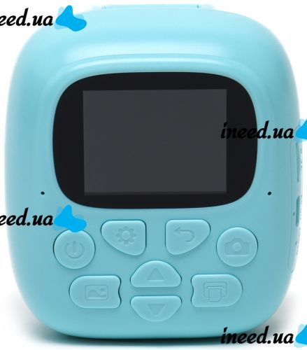 Детская камера мгновенной печати Digital Print Camera A19 Bluetooth термопринтер для фото, фотоаппарат полароид на аккумуляторе от 3-х лет USB M4