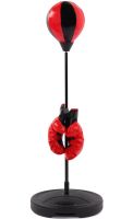 Детский боксерский набор Profi Boxing MS-0331 детская боксерская напольная груша с перчатками на регулируемой стойке для бокса 110 см 777-784A