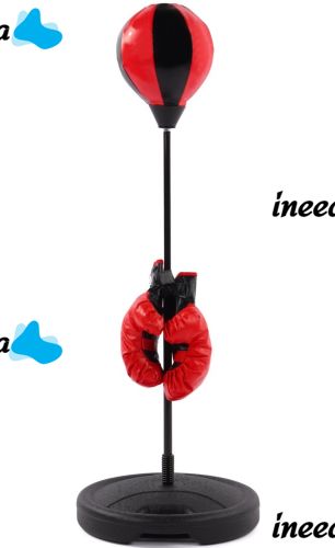 Детский боксерский набор Profi Boxing MS-0331 детская боксерская напольная груша с перчатками на регулируемой стойке для бокса 110 см 777-784A