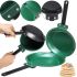 Двостороння сковорода Ceramic Non Stick Pancake Maker для приготування млинців і панкейків 19.2 см, сковорідка млинниця з антипригарним покриттям