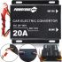 Car Step-down Inverter PowerOne Plus DC/DC 24v-12v 20A, Auto Voltage Converter GS-D20A 24V-12V DC, Auto Inverter