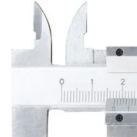 Механический штангенциркуль с глубиномером Vernier Caliper KC-A150 0-150mm в кейсе, Штангенциркуль 15 см для внешних и внутренних измерений из стали