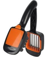    Овощерезка с контейнером 5 в 1 Nicer Dicer Quick ручной измельчитель слайсер для овощей и фруктов, кухонный набор с насадками для нарезки продуктов