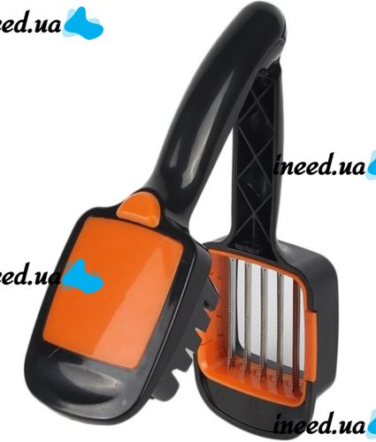    Овощерезка с контейнером 5 в 1 Nicer Dicer Quick ручной измельчитель слайсер для овощей и фруктов, кухонный набор с насадками для нарезки продуктов
