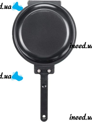 Двостороння сковорода Ceramic Non Stick Pancake Maker для приготування млинців і панкейків 19.2 см, сковорідка млинниця з антипригарним покриттям