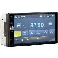 Автомагнитола 2Din Pioneer 7022 USB, SD, MP5, TF, FM, Bluetooth с сенсорным экраном 7 дюймов и пультом на руль, автомобильный плеер Пионер 2 Дин